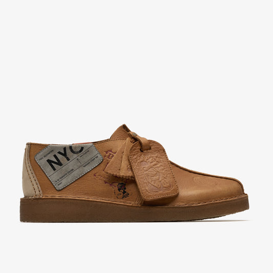 Zapatos Casual De La Marca Clarks  Para Hombre Modelo Dsrttraveltrek Tan Interest En Color Marrón