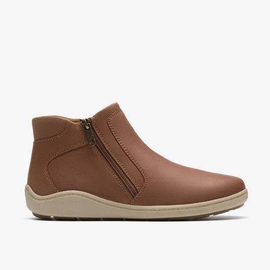 Botas De La Marca Clarks  Para Mujer Modelo Bryianne Carly Tan Leather En Color Marrón