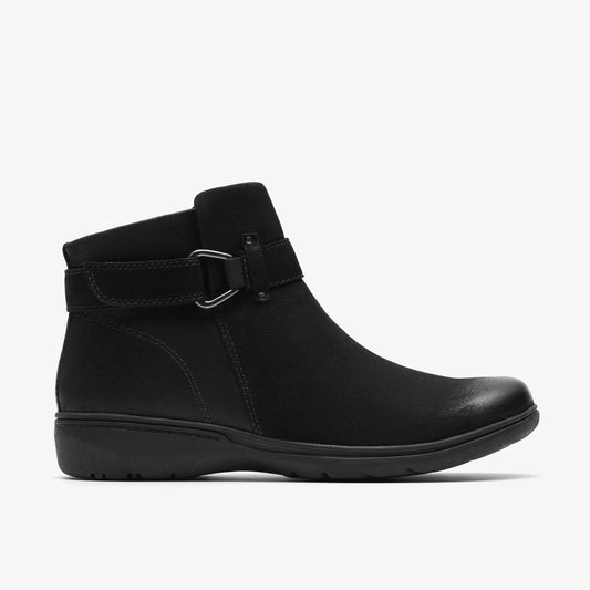 Botas De La Marca Clarks  Para Mujer Modelo Carleigh Drift Black Combi En Color Negro
