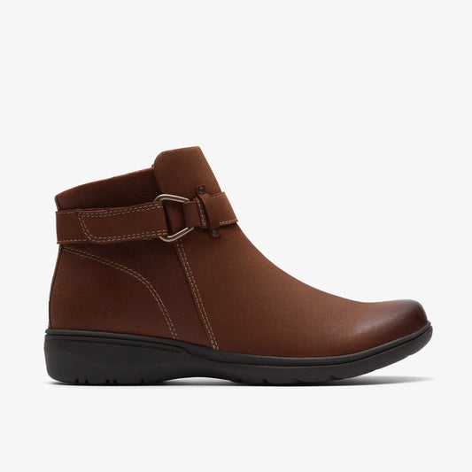 Botas De La Marca Clarks  Para Mujer Modelo Carleigh Drift British Tan Comb En Color Marrón
