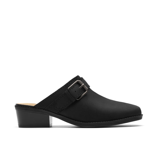 Zapatos Casual De La Marca Clarks  Para Mujer Modelo Danyelle Mist Black Leather En Color Negro