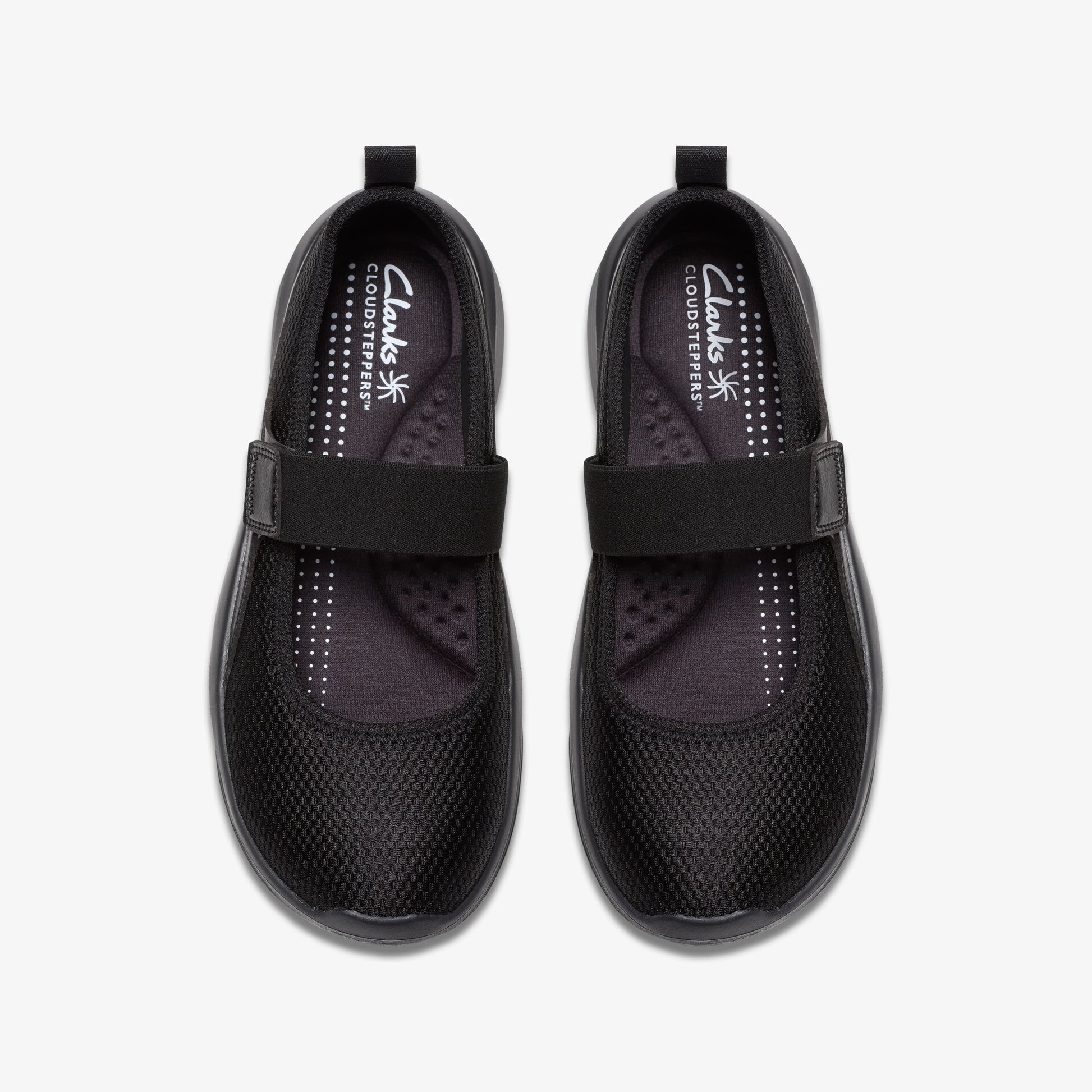 Sneakers De La Marca Clarks  Para Mujer Modelo Solevana Jane Black En Color Negro