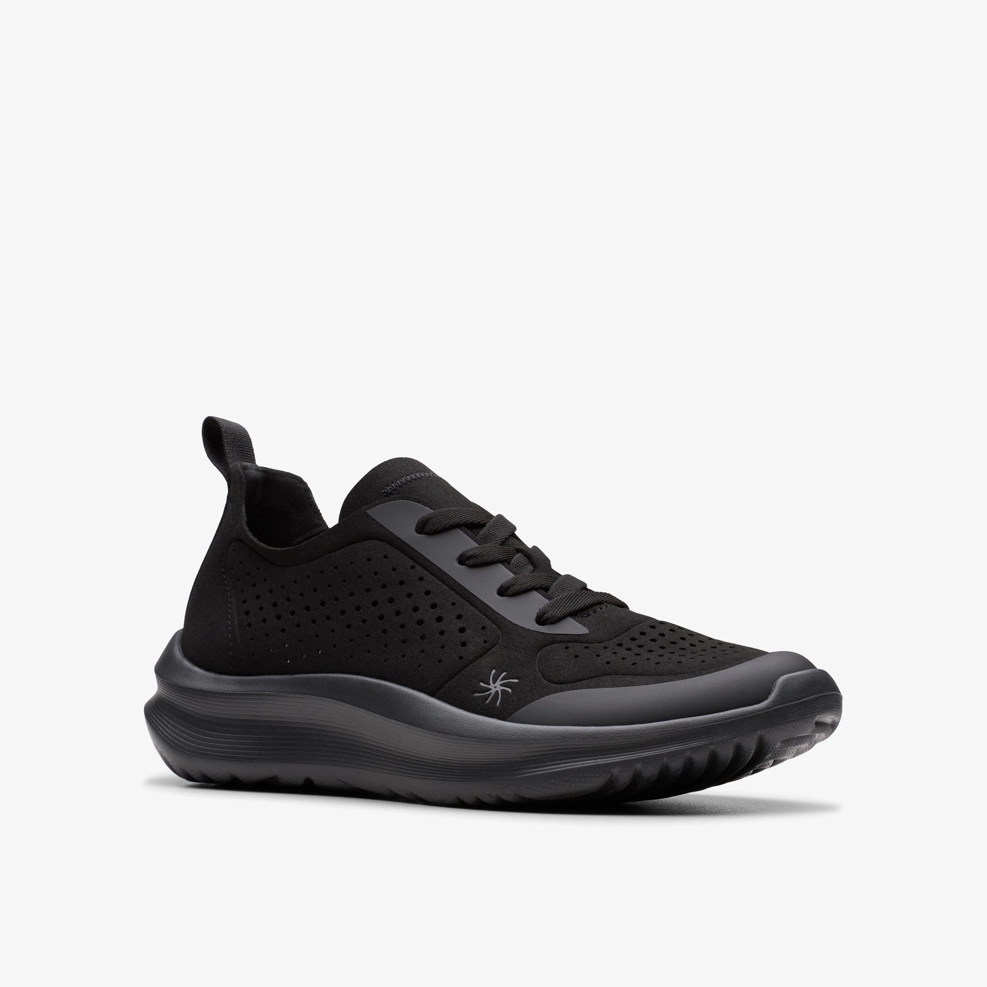 Sneakers De La Marca Clarks  Para Mujer Modelo Solevana Tie Black En Color Negro