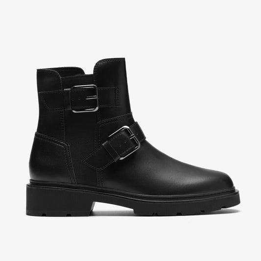 Botas De La Marca Clarks  Para Mujer Modelo Lauryl Bay Black Leather En Color Negro