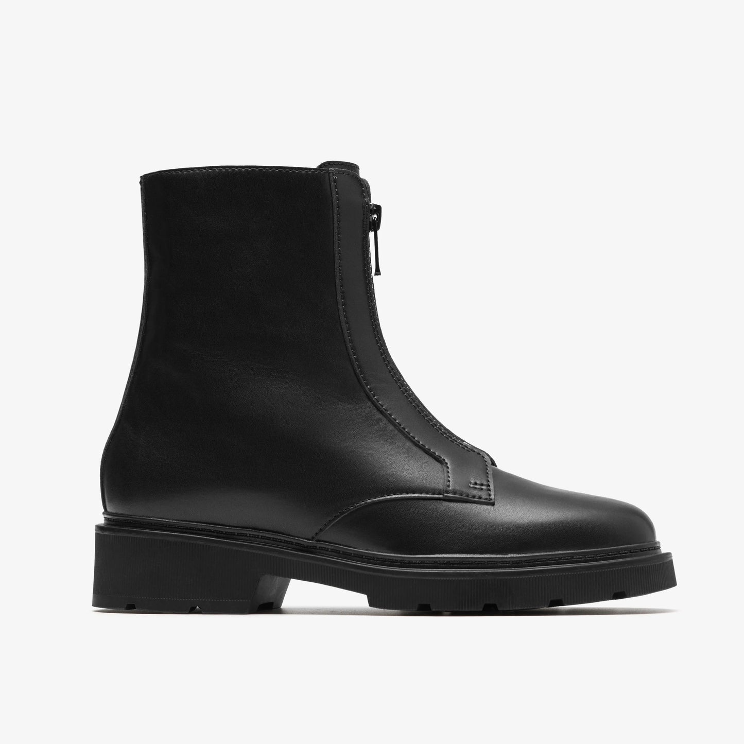 Botas De La Marca Clarks  Para Mujer Modelo Lauryl Zip Black Leather En Color Negro