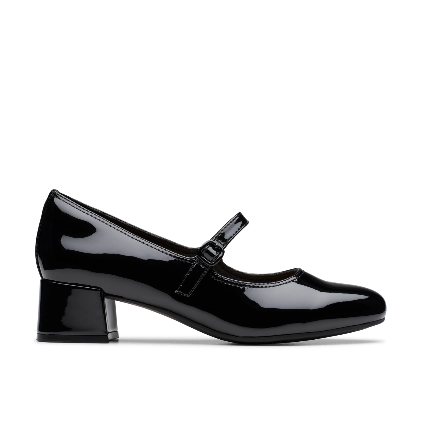 Zapatos De Vestir De La Marca Clarks  Para Mujer Modelo Iridessa Rae Black Pat En Color Negro