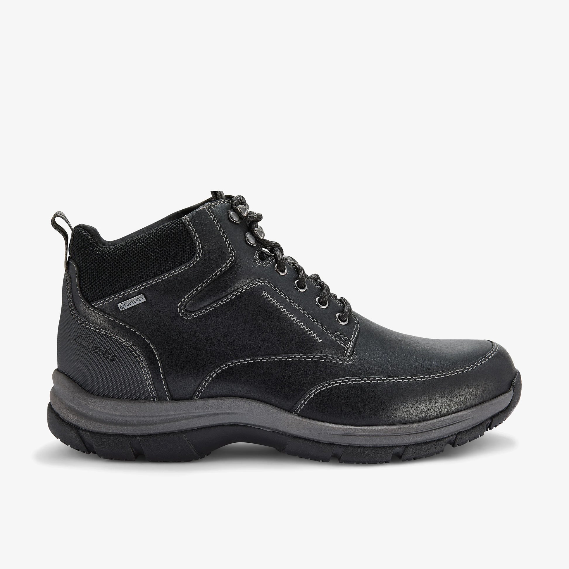 Botas De La Marca Clarks  Para Hombre Modelo Spypath Hi Gtx Black Leather En Color Negro