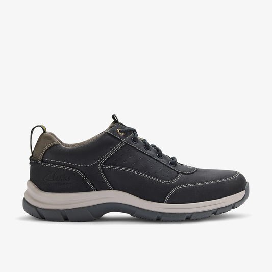 Zapatos Casual De La Marca Clarks  Para Hombre Modelo Spypath Ox Navy Nubuck En Color Azul