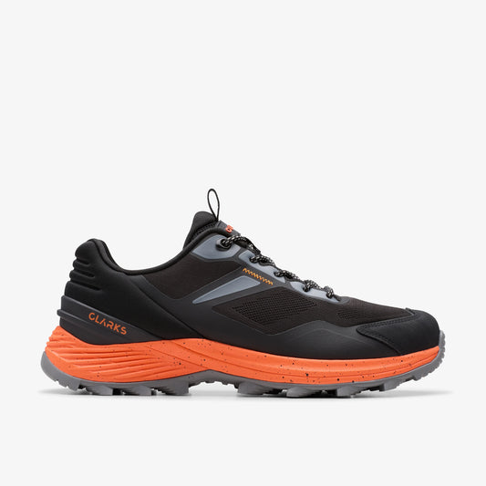 Sneakers De La Marca Clarks  Para Hombre Modelo Stanway Lace Black Combi En Color Negro