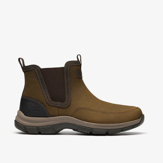 Botas De La Marca Clarks  Para Hombre Modelo Walpath Easy Beeswax Leather En Color Marrón