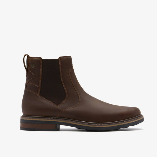 Botas De La Marca Clarks  Para Hombre Modelo Newford Easywp Beeswax Wlined En Color Marrón