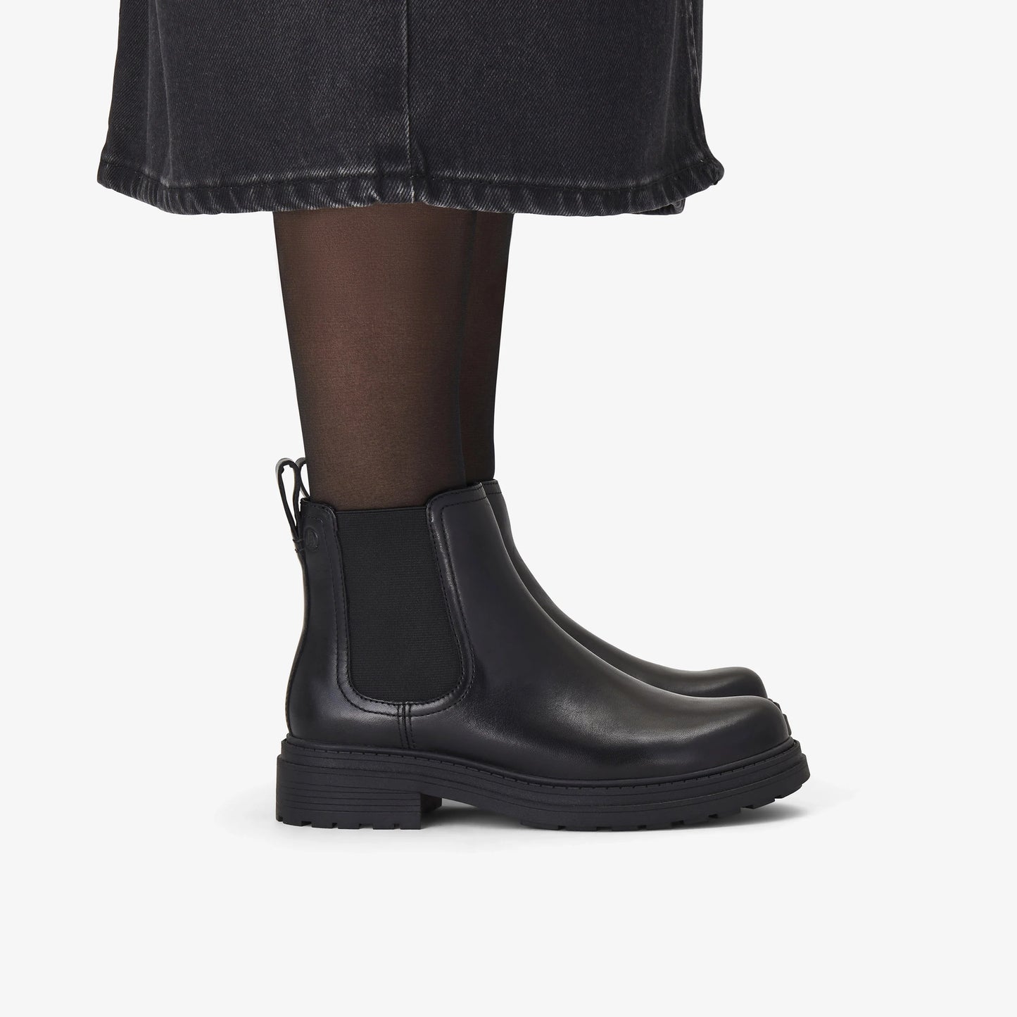 Botas De La Marca Clarks  Para Mujer Modelo Orinoco3 Lane Black Leather En Color Negro
