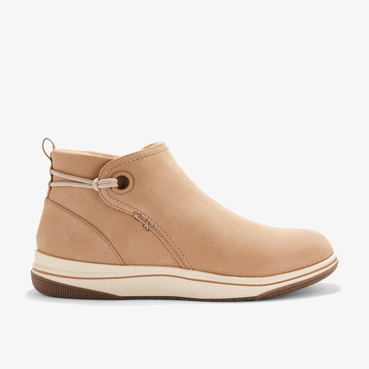 Botas De La Marca Clarks  Para Mujer Modelo Brinkley Derby Camel En Color Beige