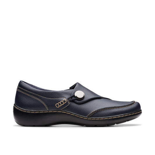 Zapatos Casual De La Marca Clarks  Para Mujer Modelo Cora Teresa Navy Tumb En Color Azul