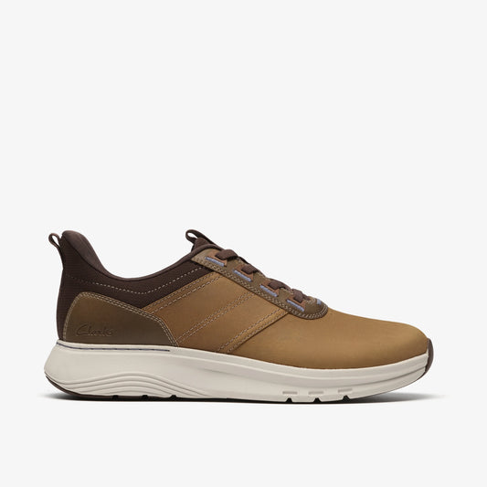Zapatos Casual De La Marca Clarks  Para Hombre Modelo Motion Trek Lx Dark Tan Lea En Color Marrón