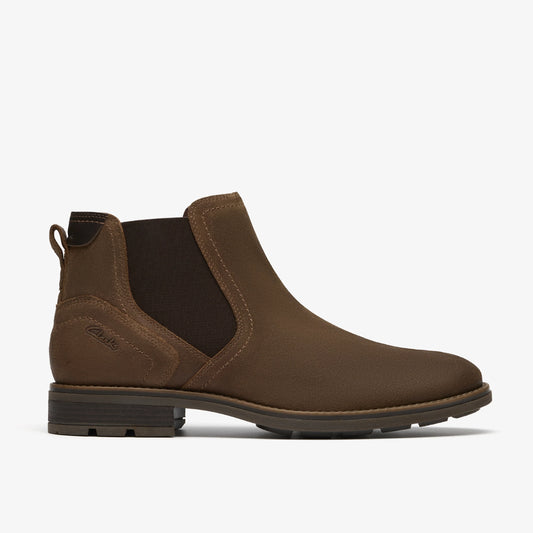 Botas De La Marca Clarks  Para Hombre Modelo Emmet Easy Cola Suede En Color Negro