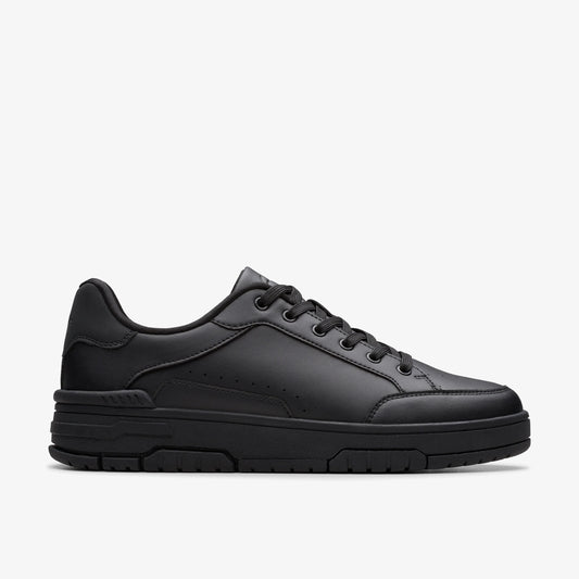Sneakers De La Marca Clarks  Para Hombre Modelo Check Lace Black En Color Negro