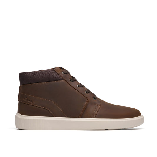 Botas De La Marca Clarks  Para Hombre Modelo Brodin Mid Beeswax En Color Marrón