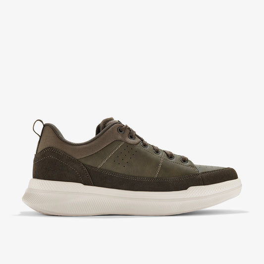 Zapatos Casual De La Marca Clarks  Para Hombre Modelo Burford Lace Khaki En Color Caqui