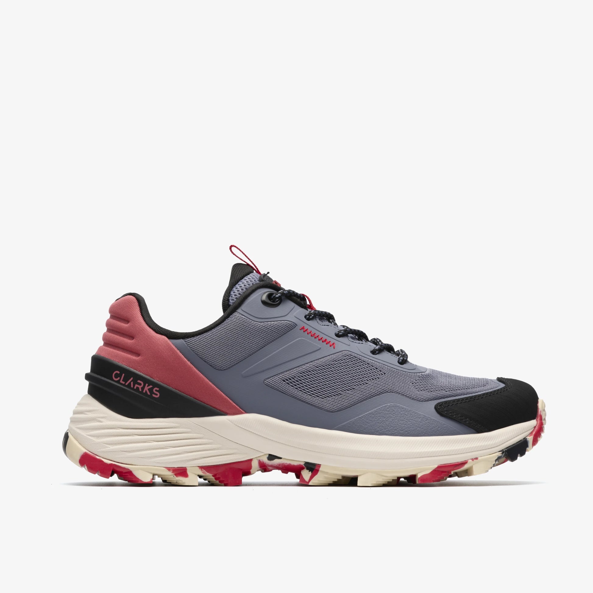 Sneakers De La Marca Clarks  Para Mujer Modelo Laila Trail Blue Combi En Color Azul