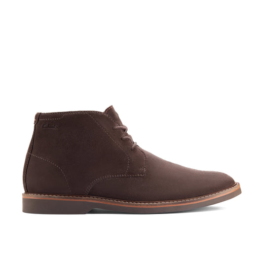 Botas De La Marca Clarks  Para Hombre Modelo Clarkridge Hi Dark Brown Suede En Color Marrón