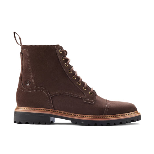 Botas De La Marca Clarks  Para Hombre Modelo Clarkridge Top Dark Brown Suede En Color Marrón
