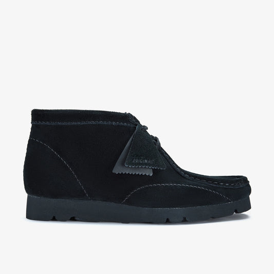 Botas De La Marca Clarks  Para Hombre Modelo Wallabeebt Paf Black Sde En Color Negro