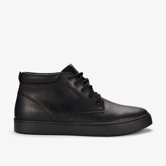 Botas De La Marca Clarks  Para Hombre Modelo Lockton Mid Black Leather En Color Negro