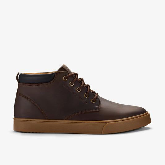 Botas De La Marca Clarks  Para Hombre Modelo Lockton Mid Tan Oily Lea En Color Marrón
