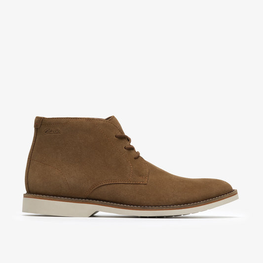 Botas De La Marca Clarks  Para Hombre Modelo Atticuslt Mid Cola Suede En Color Negro