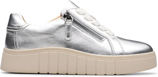 CLARKS | SNEAKERS | MUJER | MYKAH JOY | PLATEADO
