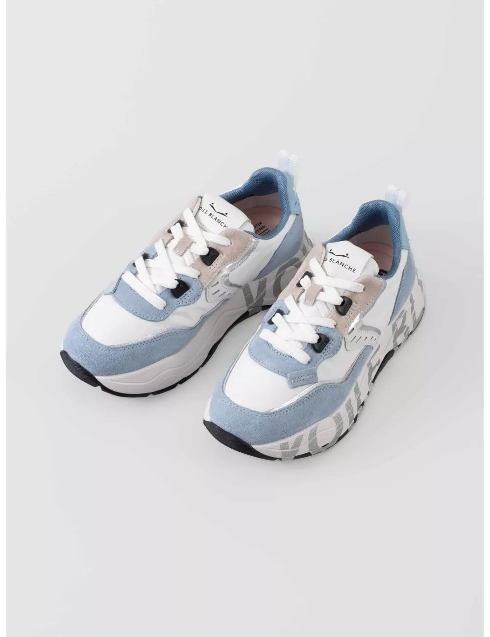 VOILE BLANCHE CLUB105: blauw sneakers voor dames