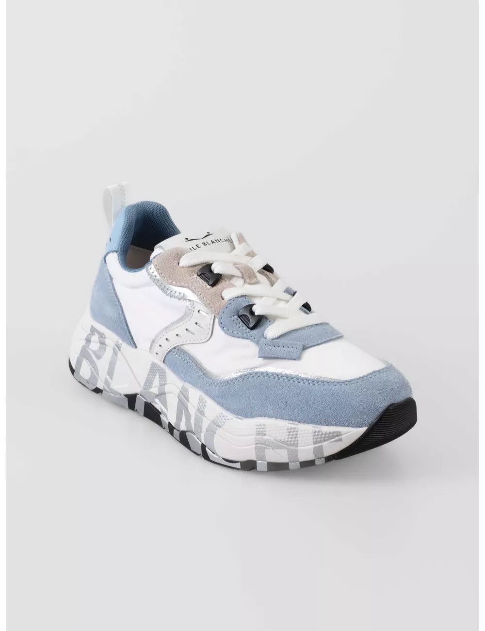 VOILE BLANCHE CLUB105: blauw sneakers voor dames