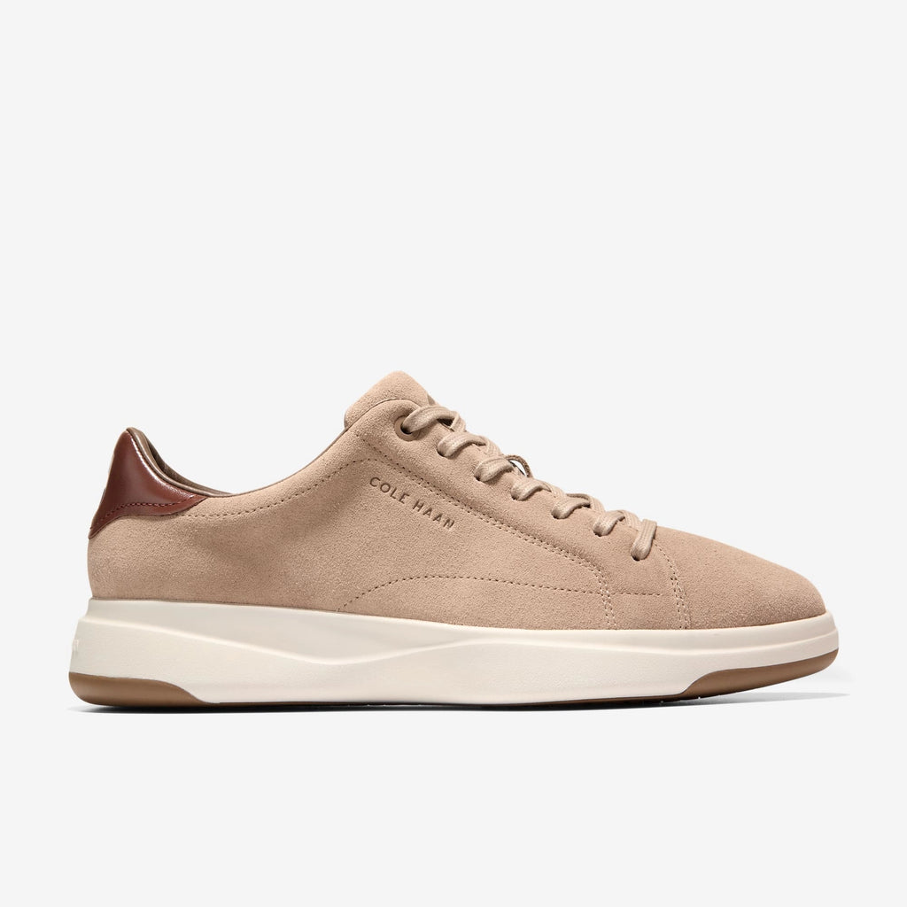 COLE HAAN Grandpro Tennis 2.0 CH Irish Coffee Suede: ベージュ スニーカー メンズ
