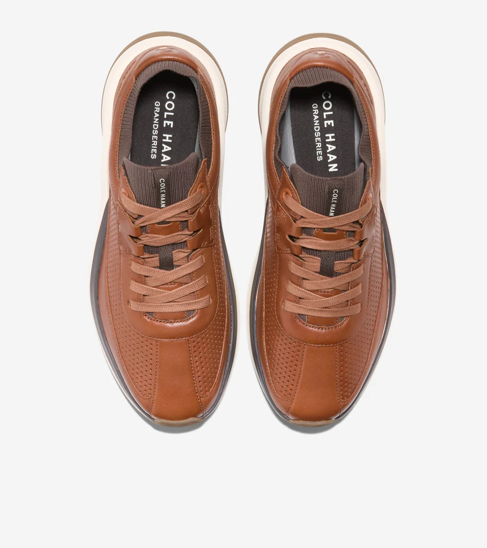 COLE HAAN | SNEAKERS | MEN'S | GRANDPRO ALL DAY RUNNER LEATHER | BROWN