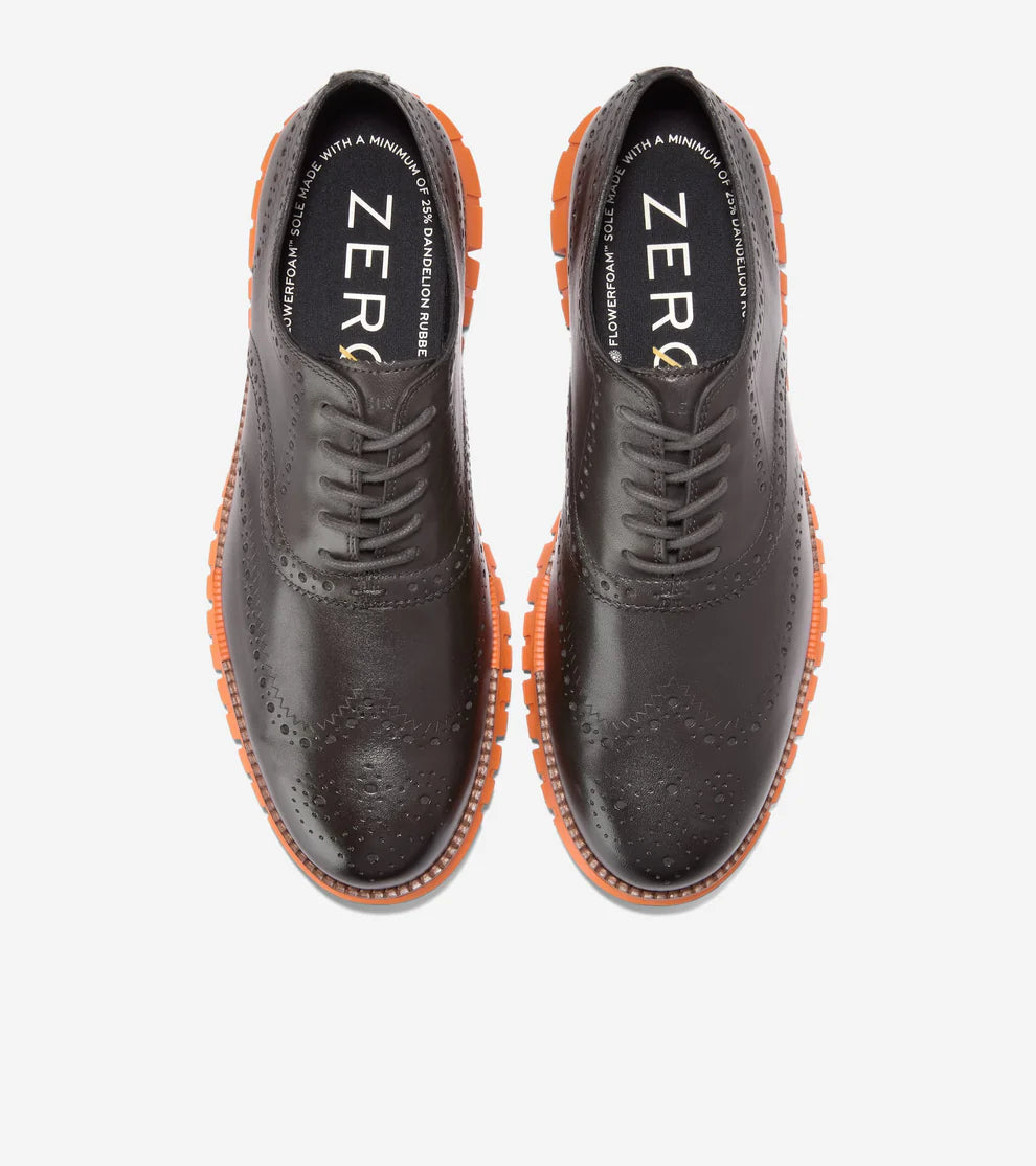 COLE HAAN | CASUAL SHOES | MEN'S | ZEROGRAND REMASTERED WINGTIP OXFORD GREY | GREY
