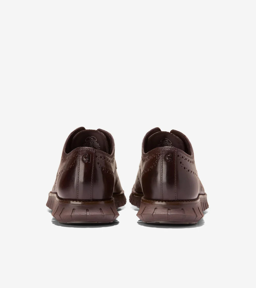 COLE HAAN | CASUAL SHOES | MEN'S | ZEROGRAND REMASTERED WINGTIP OXFORD BROWN | BROWN