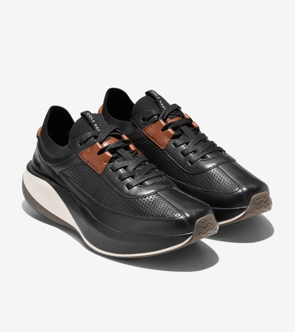 COLE HAAN | SNEAKERS | MEN'S | GRANDPRO ALL DAY RUNNER LTHR BLACK | BLACK