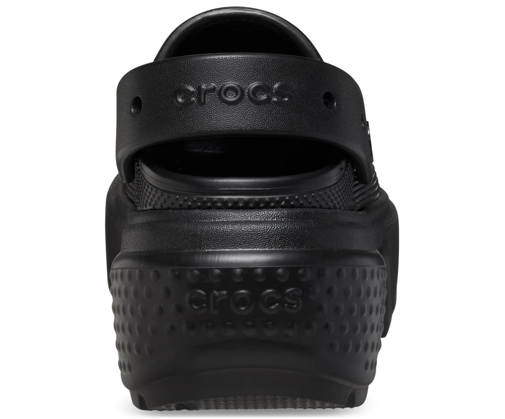 CROCS | ЖІНОЧІ КЛОГИ | STOMP CLOG BLACK | ЧОРНИЙ