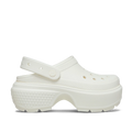 CROCS Stomp CLOG Chalk: vit träskor för dam