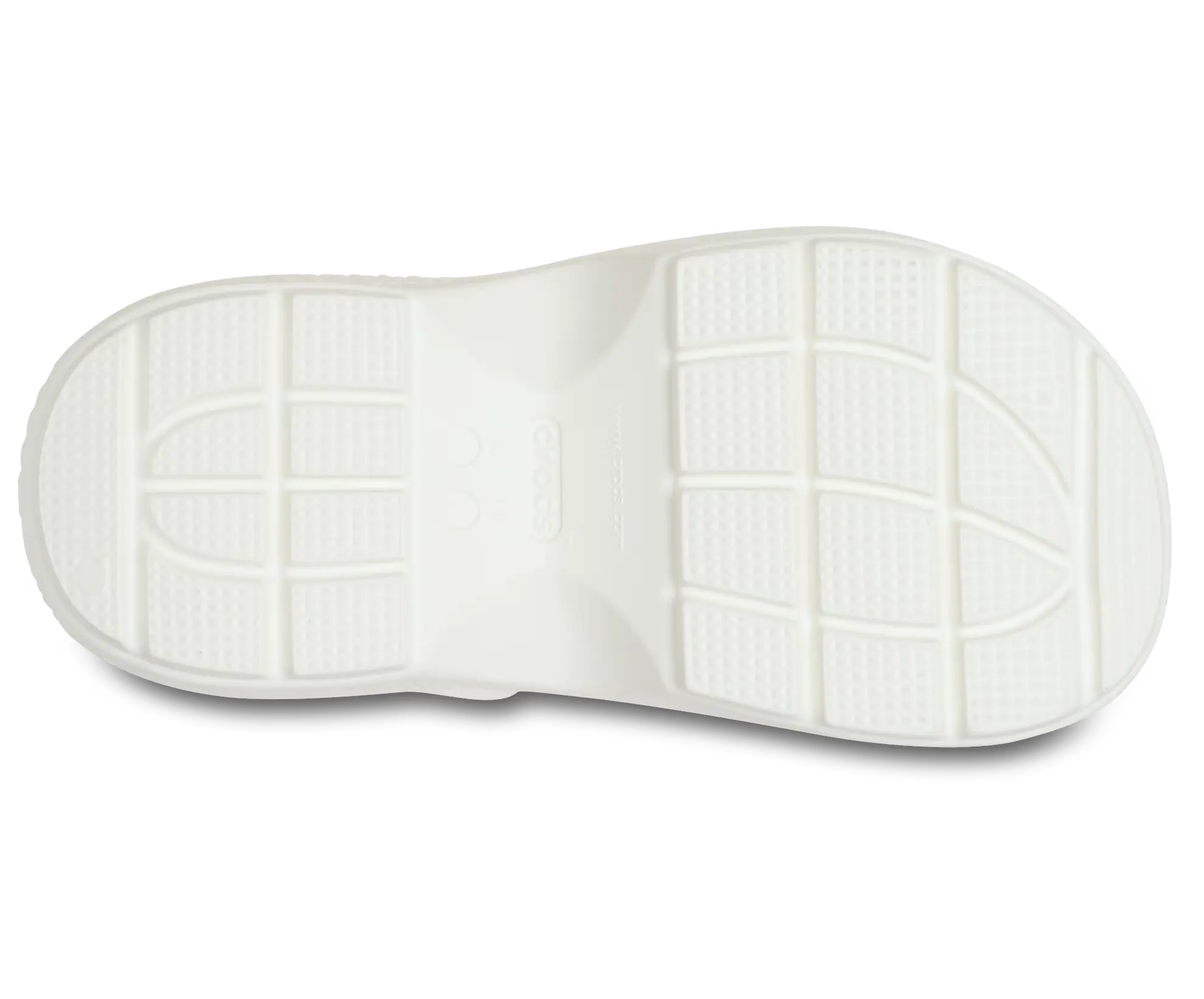 CROCS Stomp CLOG Chalk: vit träskor för dam