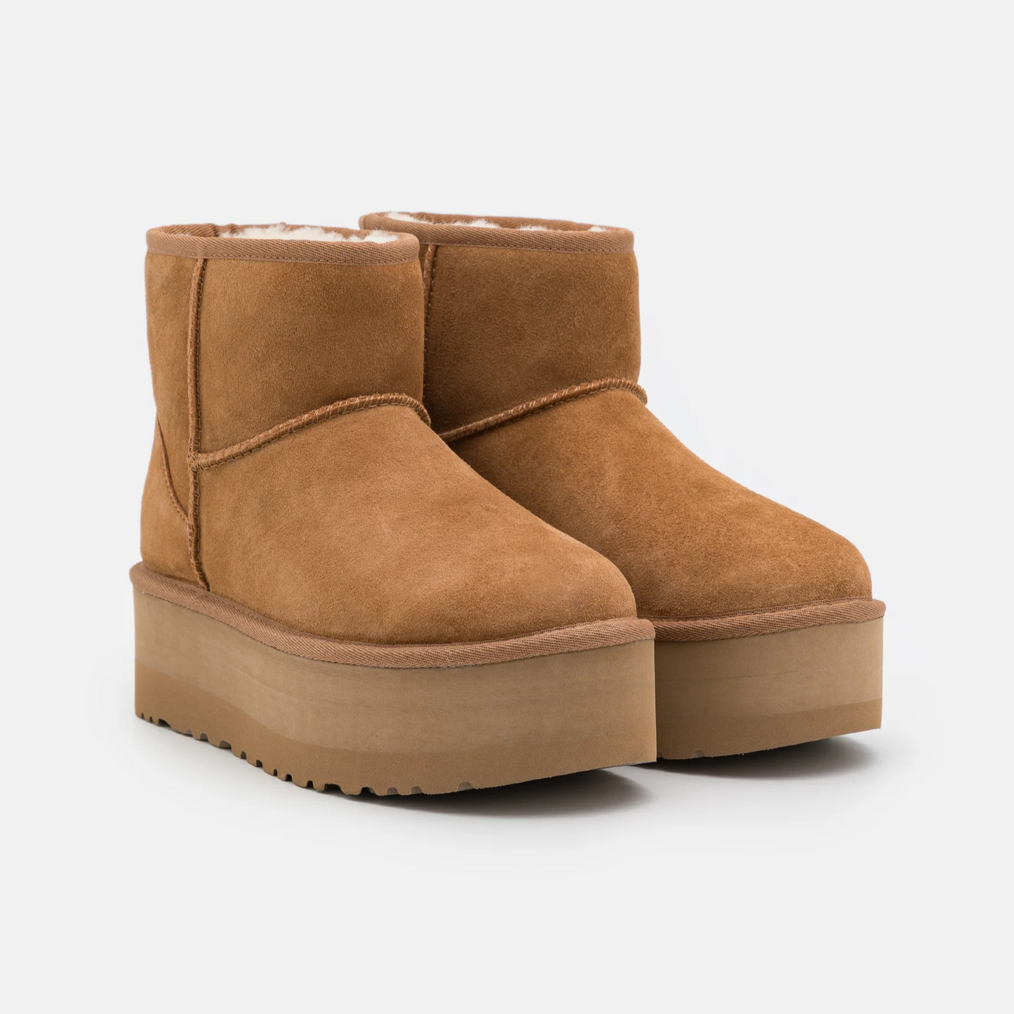 UGG | WOMEN'S BOOTS | CLASSIC MINI PLATFORM CHESTNUT | BROWN