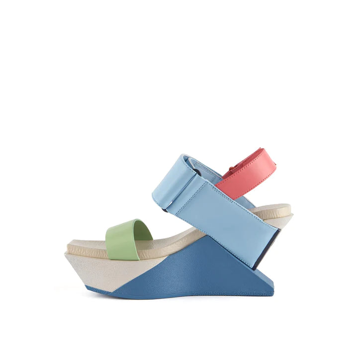 UNITED NUDE | 女装凉鞋 | DELTA WEDGE SANDAL SUMMER | 蓝色的