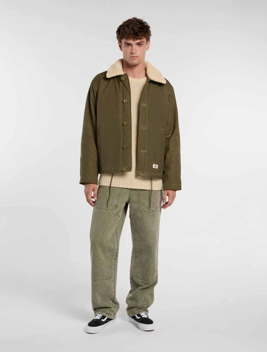 DICKIES | CHAQUETAS | HOMBRE | M LINED EISENHOWR JKT REC KHAKI | VERDE