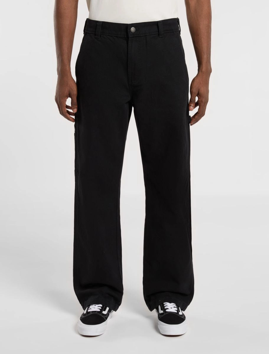 DICKIES | PANTS | WOMEN'S | CANVAS CARPENTER PANTS W BLACK | BLACK