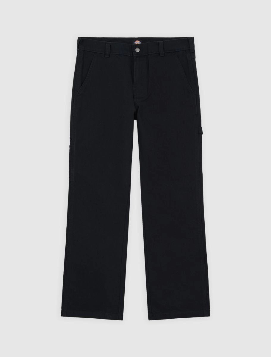 DICKIES | PANTALONES | MUJER | CANVAS CARPENTER PANT W BLACK | NEGRO