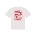 DICKIES DRY Ridge SS TEE Egret: hvid T-shirt til mænd