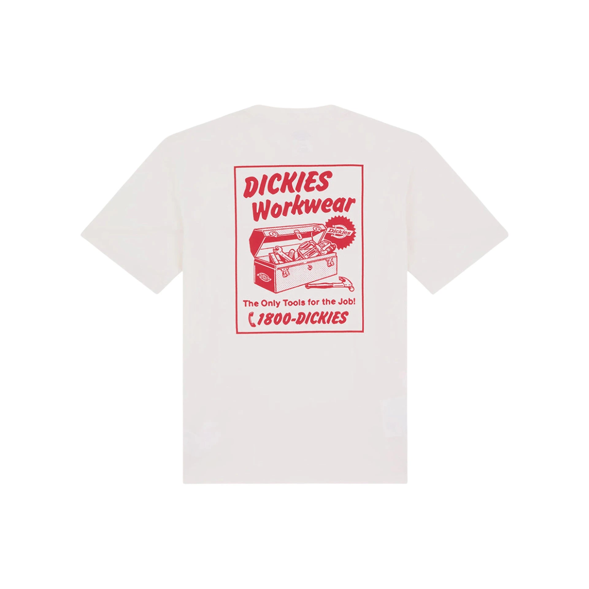 DICKIES | CAMISETAS | HOMBRE | DRY RIDGE SS TEE EGRET | BLANCO