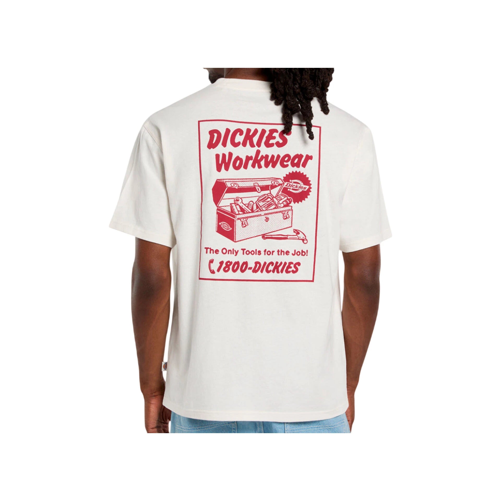 DICKIES | CAMISETAS | HOMBRE | DRY RIDGE SS TEE EGRET | BLANCO