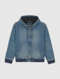 DICKIES | SUDADERA | HOMBRE | HILHAM HOODED JACKET KHAKI TNTD B | AZUL